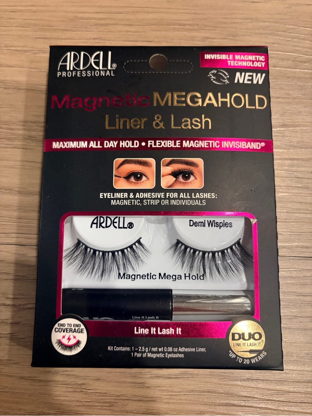 Ardell Magnetic Mega Hold Liner & Lash Demi Wispies - Black